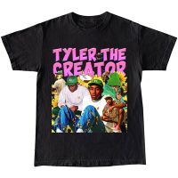 เสื้อยืดคุณภาพดี Tyler The Creator T-shirt Unisex Golf Luxury Brand Tops Men Women Rapper Singer Graphic Tees Fashion Casual Punk Plus Size Shirt