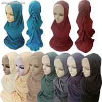 【YF】 Women Muslim Full Cover Khimar Headscarf Hijab Cap Arab Ramadan Headwear Prayer Shawls Scarves Wrap