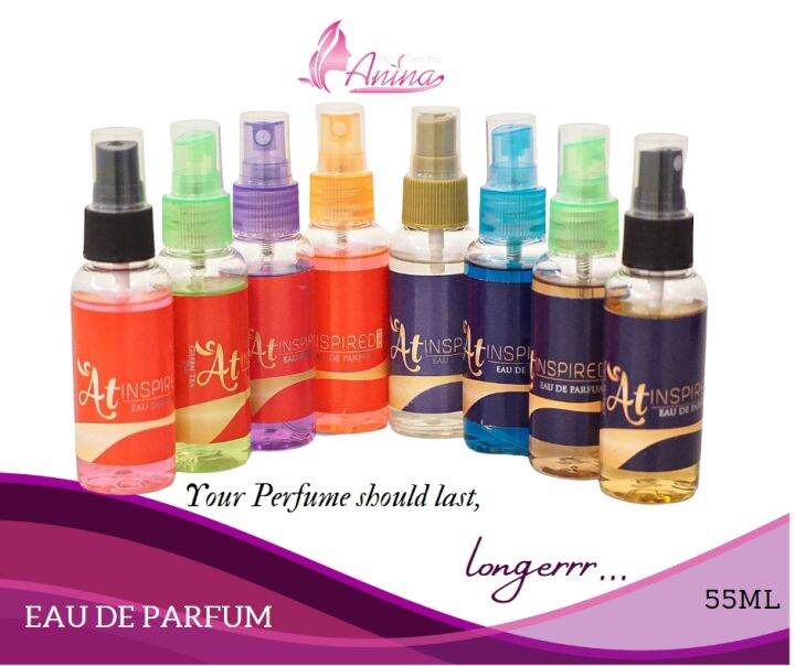 ANINA Shimmer BOMBSHELL Perfume for Women 55ML Eau De Parfum Oil Based