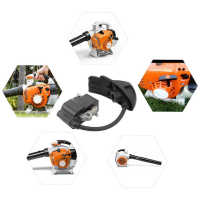 คอยล์จุดระเบิด42414001307โลหะยางเปลี่ยนสำหรับ stihl ใบ Blower BG56 BG86 BG86C SH86