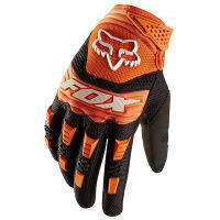 ฟ็อกซ์ดาวน์ฮิลล์ถุงมือเต็มนิ้วถุงมือรถจักรยานยนต์ off-road dirtpaw Race gloves สีดำ