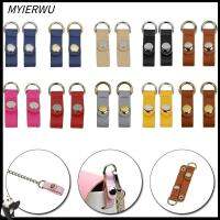 MYIERWU 1 Pair เครื่องหนังแท้ หัวเข็มขัดสายคล้องกระเป๋า เหมาะกับการแต่งตัวทุกสไตล์ ถอดออกได้ ตะขอเชื่อมต่อ ทนทานต่อการใช้งาน ที่หนีบกระเป๋า สำหรับ Obag Obag กระเป๋า