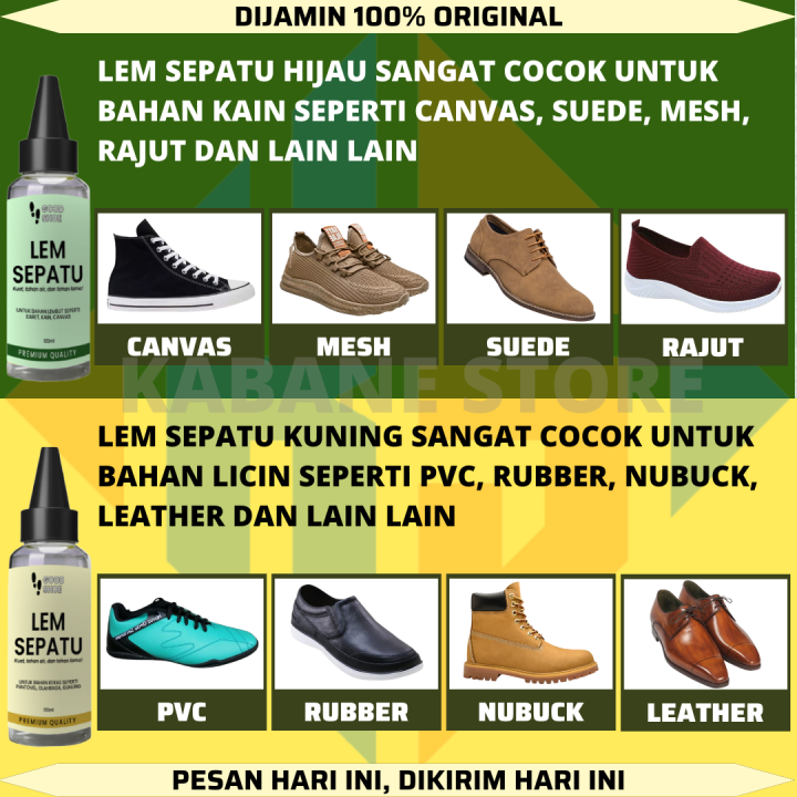 SIAP COD LEM SEPATU SUPER GOOD SHOE LEM SEPATU ORIGINAL MEREKATKAN DAN
