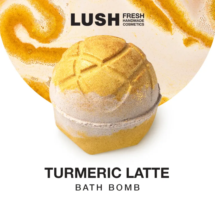 LUSH Turmeric Latte Bath Bomb Lazada PH