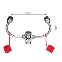 สถานีล้างตาแบบติดตั้งก๊อกน้ำของแท้100%,เครื่องซักล้างตาแบบฉุกเฉินสำหรับอ่างล้างจานสิ่งที่แนบมา-อ่างล้างตาสำหรับตาและผิว