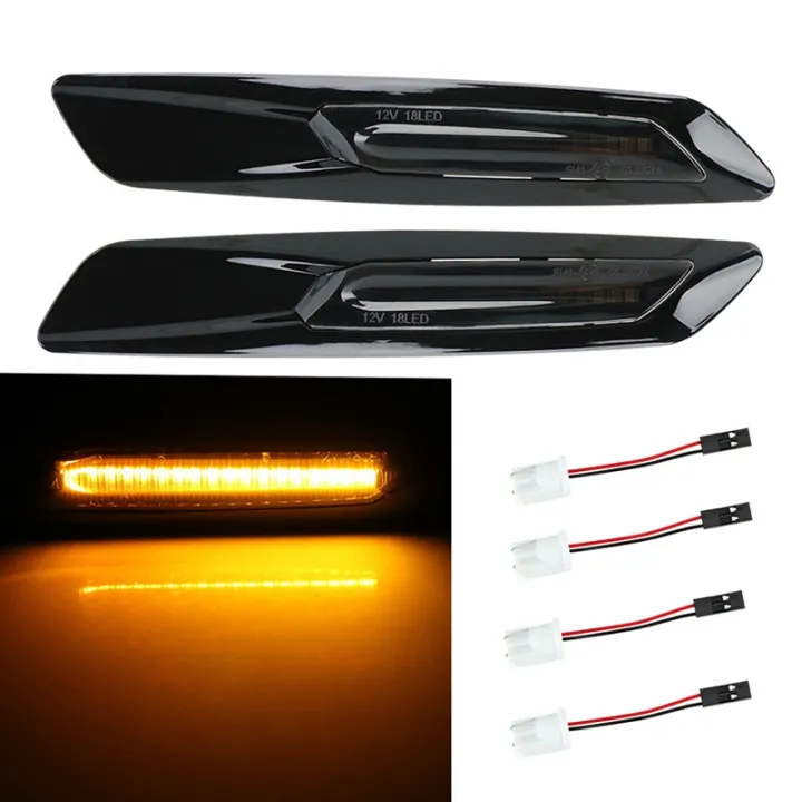 2pcs-cat-turn-signal-light-led-car-dynamic-side-marker-blinker-light-signal-lamp-for-bmw-e60-e61-e81-e82-e88-e90-e91-e92