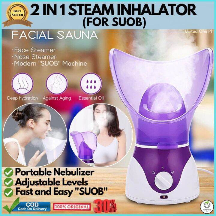 5 in 1 Steam Inhaler for "SUOB"/"TUOB" Portable Nebulizer Facial Steam