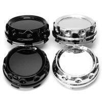 Style car (4PCS) 60MM Car Wheel Center Hub Cap Dust-proof Cover Black Silver