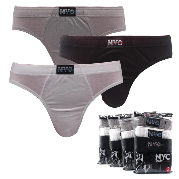 3IN1 NYC Mens Underwear (NYC104) Lazada PH