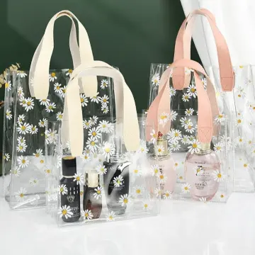 Transparent cheap daisy bag