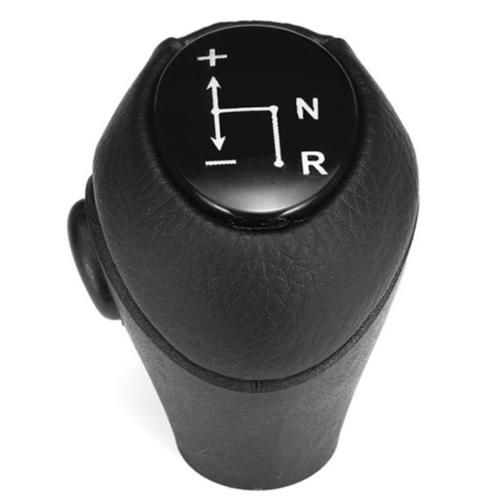 5x-leather-automatic-gear-shift-knob-lever-shifter-for-mercedes-benz-smart-fortwo-roadster-450-451-brabus-fortwo