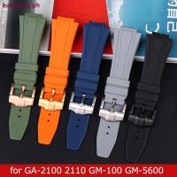 Suitable For Rubber Strap Stainless Steel Bule G-SHO GA-2100 2110 GM-100 GM-5600 Waterproof Men Replacement Bracelet Watch Band