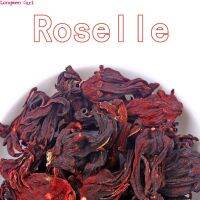 High Quality Natural Red Dried Hibiscus Flowers Bulk Organic Roselle Party Wedding Decoration Pigment For Cake Candle Soap