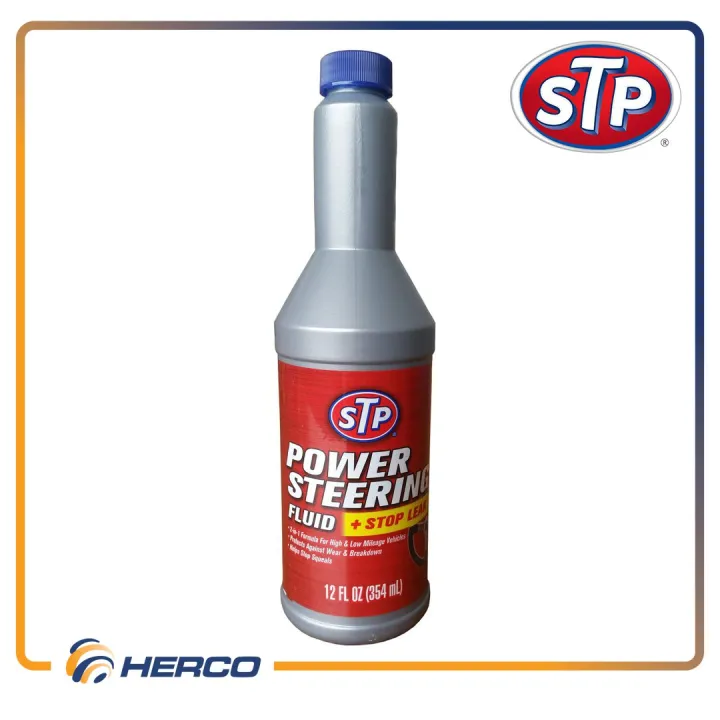 STP® Power Steering Fluid + Stop Leak 12 fl. oz. Lazada PH