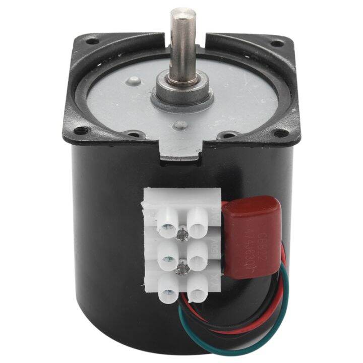 1pcs-68ktyz-mini-gear-motor-ac-220v-28w-2-5r-min-large-torque-permanent-magnet-synchronous-gear-motor