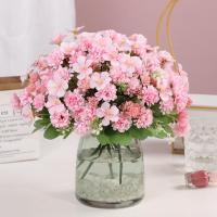 【DT】 hot  1 Branch Great Simulation Flower  Easy Care Vivid Artificial Flower  Faux Flowers Begonia Ball