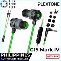 【Undine earphone】เพล็กซ์โทน G15เล่นเกมและกีฬาหูฟังเบสพร้อมไมโครโฟน