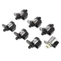 7Pcs/Set Transmission Solenoid Valve Fit for INFINITI CX35 2007-On 5 SP R/AWD 3.5L RE5R05A car accessories