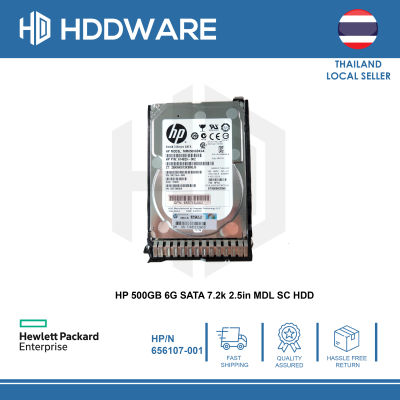 HPE 500GB 6G SATA 7.2k SC MDL HDD // 655708-B21 // 656107-001