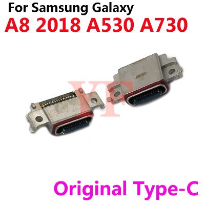 ต้นฉบับสําหรับ Samsung Galaxy A8 2018 A530 A730 SM-A530F SM-A530DS Type-C พอร์ตชาร์จ USB แท่นวางซ็อกเก็ตปลั๊กชาร์จ
