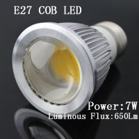 120lmW Dimmable Led Light Lamp E27 Gu10 White 7W 750lm Cob Led Spot Light 10 Pcslot