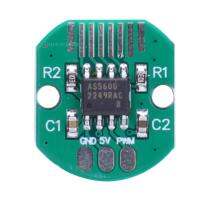 เครื่องเข้ารหัสโรตารี่แม่เหล็ก AS5600 PWM I2C อินเตอร์เฟซเข้ารหัสค่าสัมบูรณ์พร้อม3สายไฟแบบหมุดสำหรับมอเตอร์บัสเลสกิมบอล