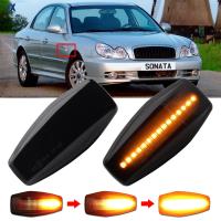 2PCS Side Marker Light Repeater ไฟ Led เลี้ยวสัญญาณไฟกระพริบสำหรับ KIA Rio 2005-2011 Sedona 2006-2011 Sportage 2004-2010