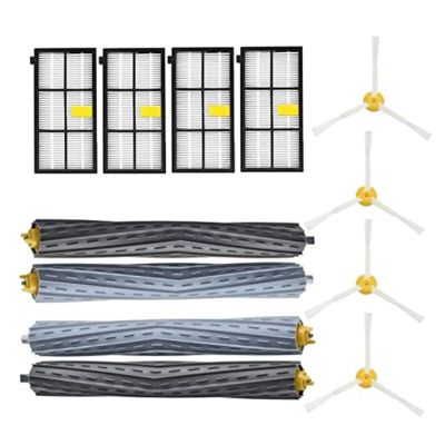 1Set HEPA Filters &amp; Brushes Kit for IRobot Roomba 800 900 Series 860 870 880 890 960 980 990 Robot Vacuum Cleaner Parts