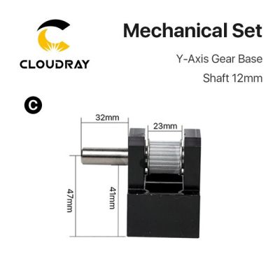 Cloudray LC Gear Base Set Machine Mechanical Parts Guide Rail Set for Co2 Laser Engraving Cutting Machine