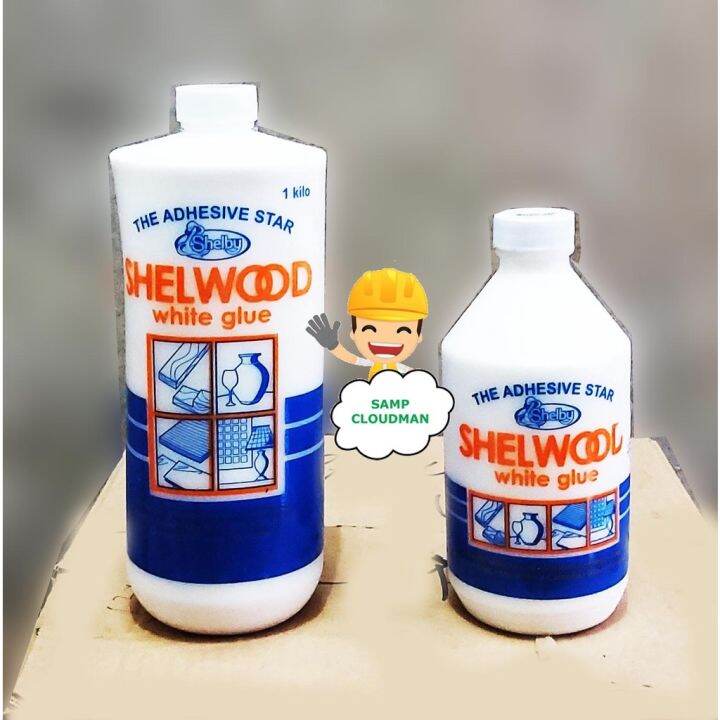 Shelby Shelwood White Glue 500ml NonToxic WaterBased Wood Glue