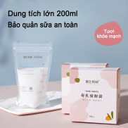 Milk storage bag with a capacity of 200ml 2 leak