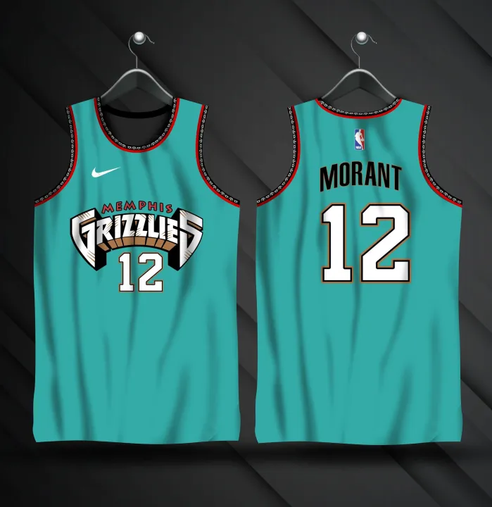 Memphis Grizzlies Ja Morant #12 Mint Green Jersey | Ja Morant | Full ...