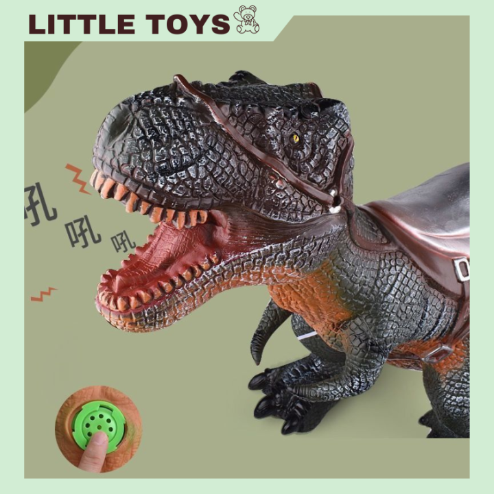 little-toys-ไดโนเสาร์จำลอง-dinosaur-ของเล่นสำหรับเด็ก-2-4ขวบ-t-rex-ไดโดเสาร์ยางนิ่ม-มีให้เลือก3แบบ-ตัวใหญ่-มีเสียงร้อง-ราคาถูก-พร้อมส่ง