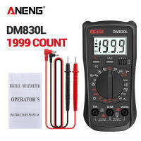 ANENG DM830Lมัลติมิเตอร์แบบดิจิทัลมิเตอร์ทดสอบ1999นับทรานซิสเตอร์ไฟฟ้าความจุDC/AC M Ultimetroที่มีไฟหลังจอLCD