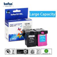 Befon Re-Manufactured 121XL Cartridge Replacement For HP121 HP 121 XL Ink Cartridge For Deskjet D2563 F4283 F2423 F2483 F2493