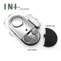กระดิ่งเซ็นเซอร์หน้าต่างติดประตูบ้านแบบอิสระไร้สายกระดิ่งสัญญาณกันขโมยรักษาความปลอดภัยส่วนตัวสำหรับบ้านใหม่