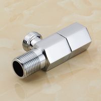 Vidric Quick Open Hot and Cold Inlet Valves  Kitchen copper basin triangle valve   Bathtub / sink  filling Hexagonal valves Washer Dryer Parts