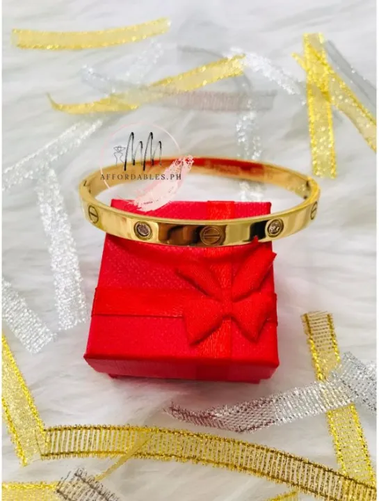 10k Gold Bangle NonTarnish Jewelry / Hypo Allergenic Lazada PH