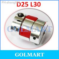 3pcs D25 L30 CNC Flexible Jaw Spider Plum Coupling Shaft Coupler 4/5/6/6.35/7/8/9/9.525/10/12/12.7mm