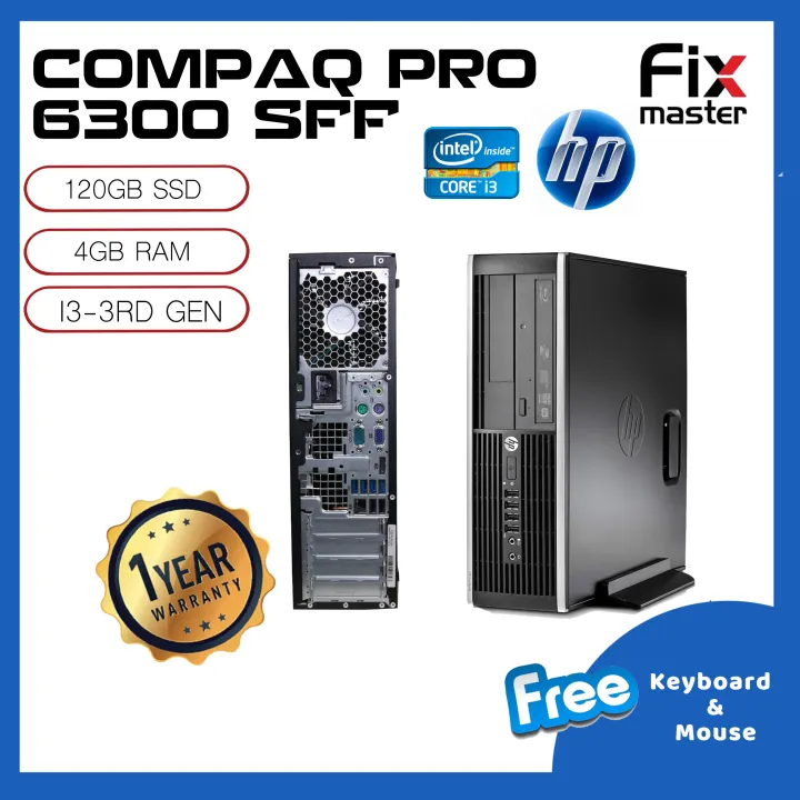 Windows10 Pro 32BIT HP Compaq 8200 Elite SF Core i5-2400 3.10GHz