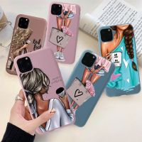 {ฮอต} เคสโทรศัพท์เด็กผู้หญิงน่ารักสำหรับ iPhone 12 13 X XS 7 8 Plus SE 2020 13 PRO เคส TPU นิ่มสีลูกกวาดสำหรับผู้หญิงแฟชั่นสำหรับ iPhone 11 Pro Max XR