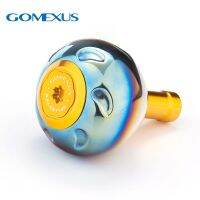 [HOT LIAXLLWISAAZH 534] Gomexus รีลจับลูกบิดไทเทเนียม38มิลลิเมตรสำหรับ Shimano สเตลล่ากำราบ Daiwa อยู่ Saltist 1000-4000ปั่นลูกบิดพลังงาน TA38