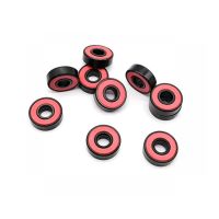 608Rs 10 Pieces of Ceramic Ball In-Line Wheel Pulley Bearing Anti-Rust Skateboard Wheel Bearing 608 Rs Bearing