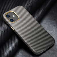 Luxury Genuine Leather Case for iPhone 12 11 XR 7 8 Plus Carbon Fiber Pattern Leather Case for iPhone 12 11 Pro Xs Max Cover