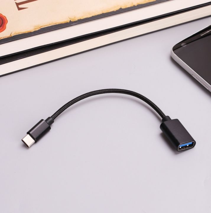 braid-type-c-usb-otg-adapter-cable-transfer-cord-for-huawei-p40-oppo-vivo-tablet-pc-for-samsung-galaxy-s20-s10-s9-plus-phone