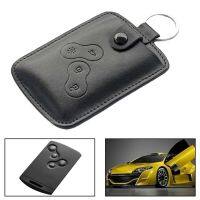 hgjmgkkk 2021 fashion adventurer smart keychain leather car key cover bag suitable for Renault scenery belt comfortable wallet holder sh