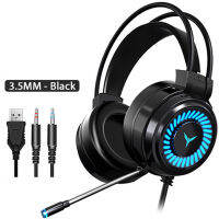 2021Gaming Headset 7.1 Channel 4D Surround Sound Stereo With Microphone Gamer Headphones LED Light Wired Earphone For PC Laptop