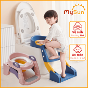 Ghế bô ngồi bồn cầu vệ sinh toilet cho bé trai gái 1 2 3 4 5 tuổi tập đi