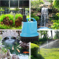 600-4500L ปลา H น้ำสะอาด Marin อุณหภูมิ Spout Control เครื่องสูบน้ำ Pond Tank Aquarium Submersible