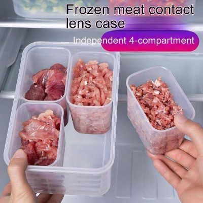 [Like Activities]✖กวาดกล่องเก็บอาหาร/กล่องที่จัดเก็บในตู้เย็น/อาหาร/ตู้แช่แข็ง/เนื้อ Crisper // กล่องแบ่ง/กล่อง/เครื่องโอโซนสำหรับเตรียมอาหาร